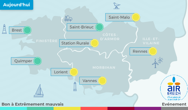 Carte de Bretagne du 22-09-2026