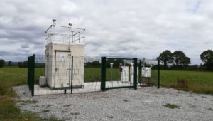 Cabine de la station rurale de Kergoff