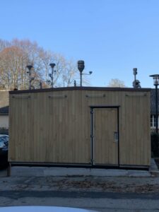 Cabine de la station Thabor à Rennes